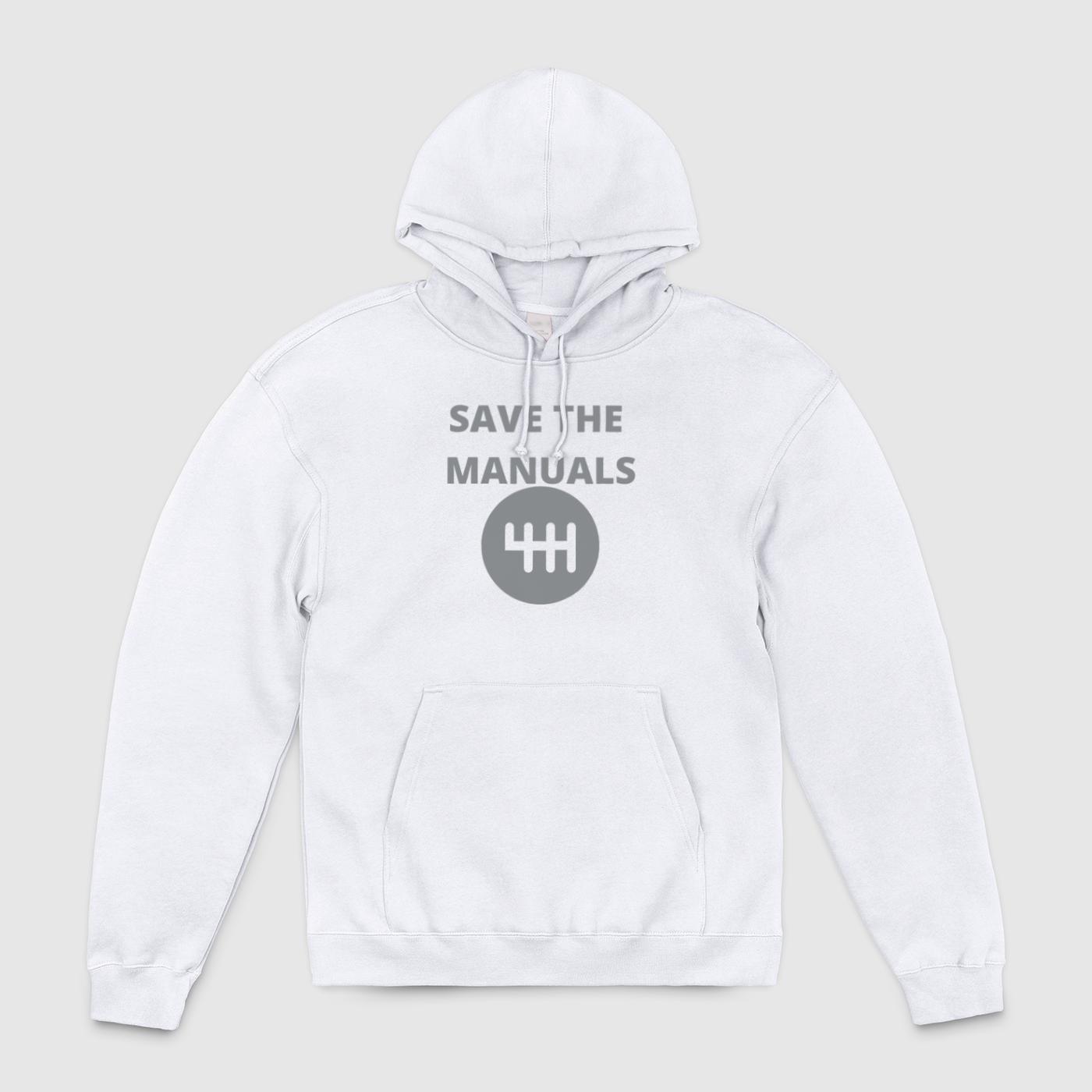 Save The Manuals Unisex Pullover Hoodie