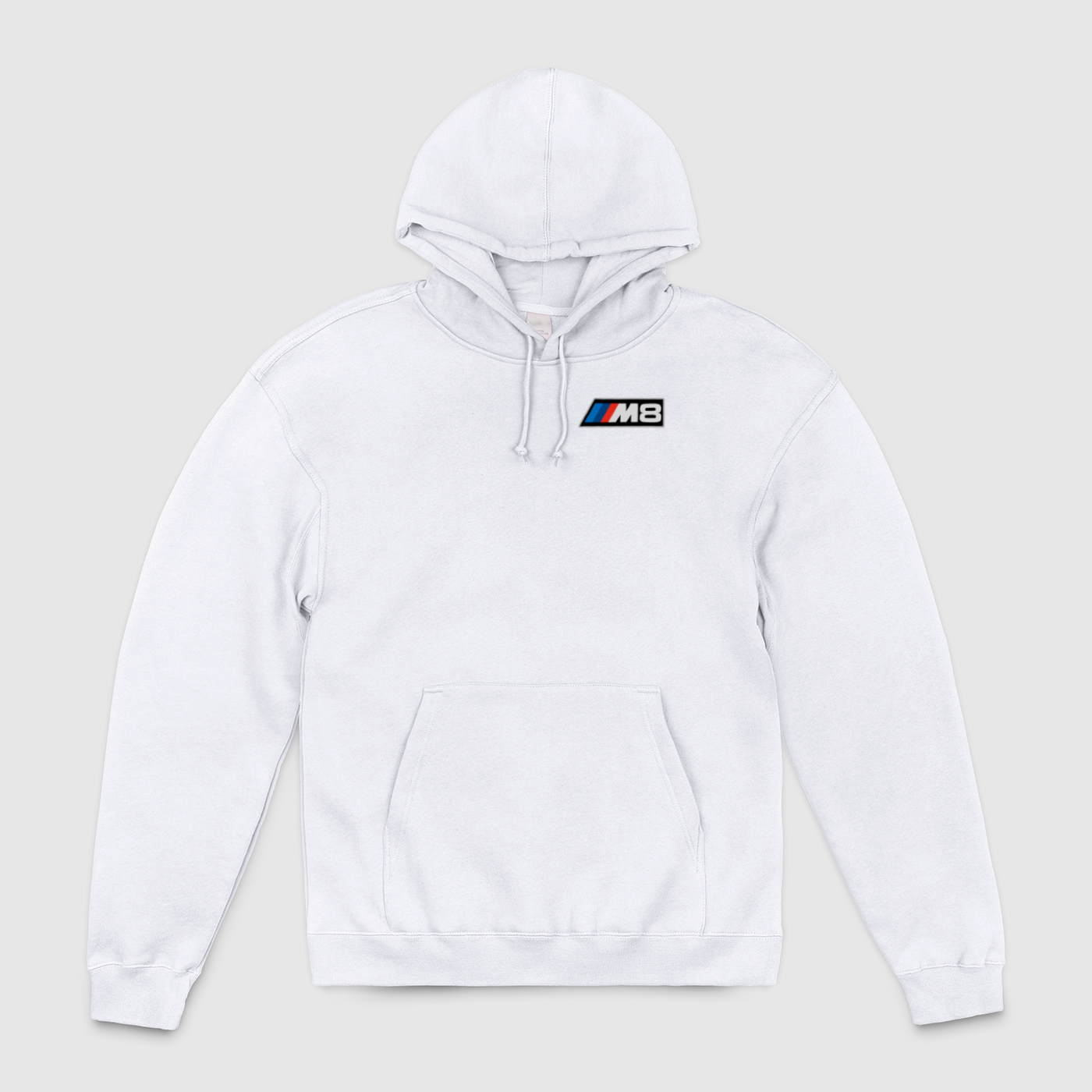 M8 Small Patch Unisex Pullover Hoodie