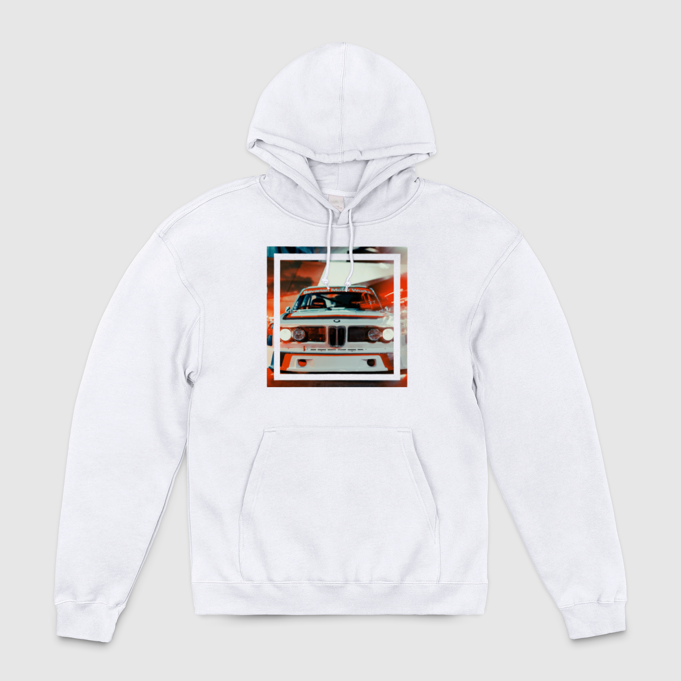 E9 Race Car Blur Unisex Pullover Hoodie