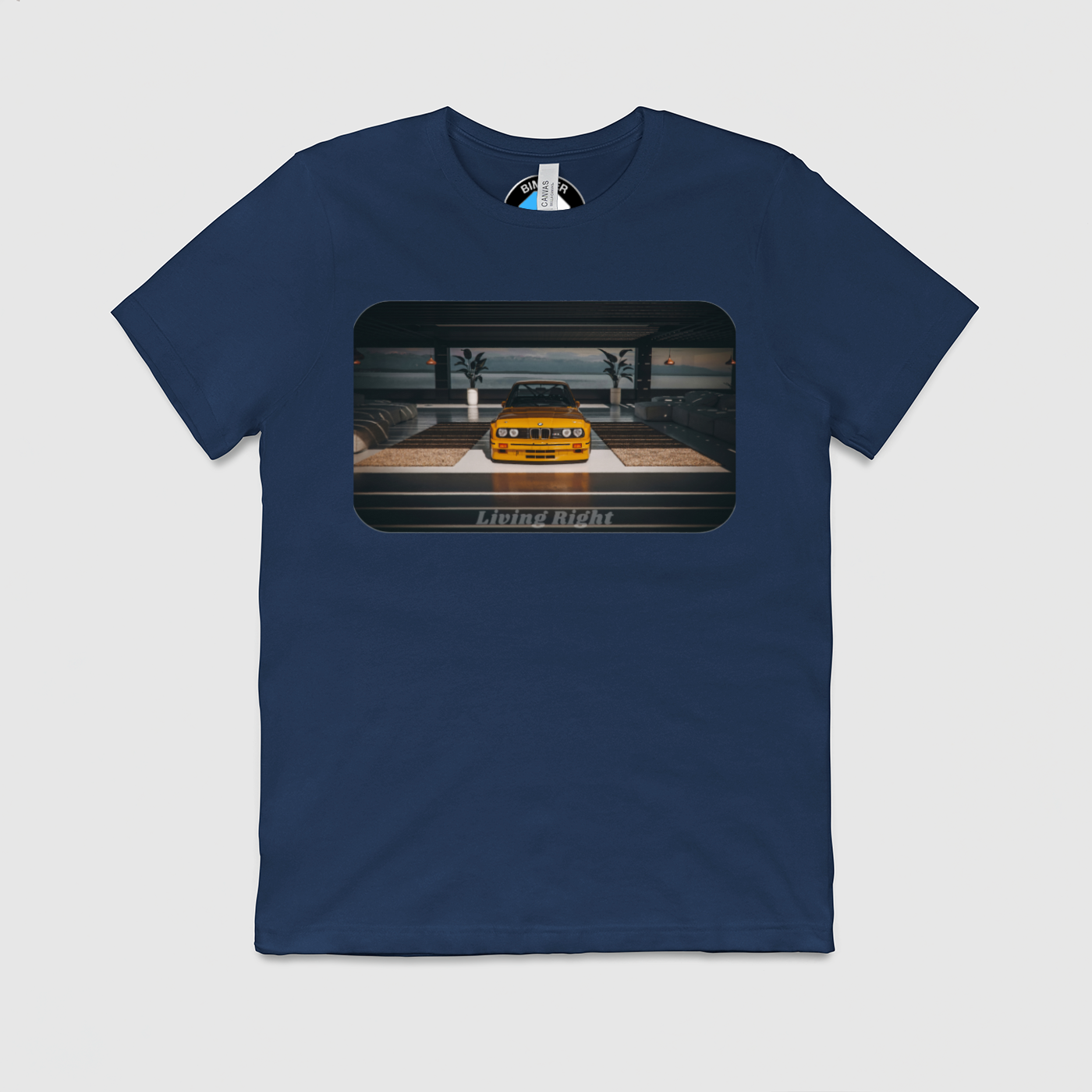 e30 Living Right Mens Crew Tee