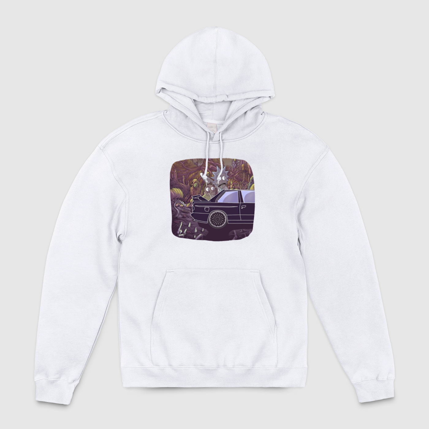 e30 Rick and Morty 2 Unisex Pullover Hoodie