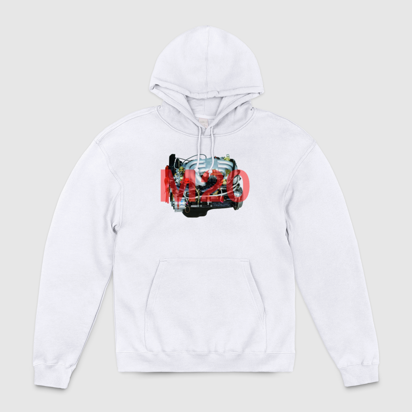 M20 with Text Unisex Pullover Hoodie