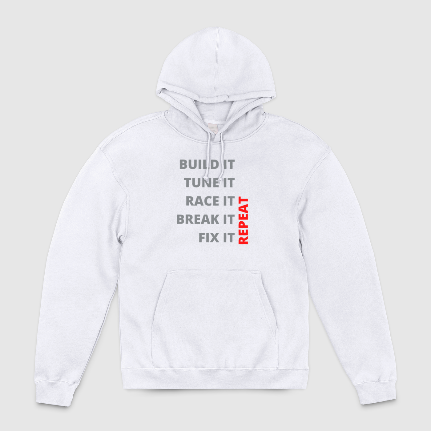 Race Car Process Unisex Pullover Hoodie