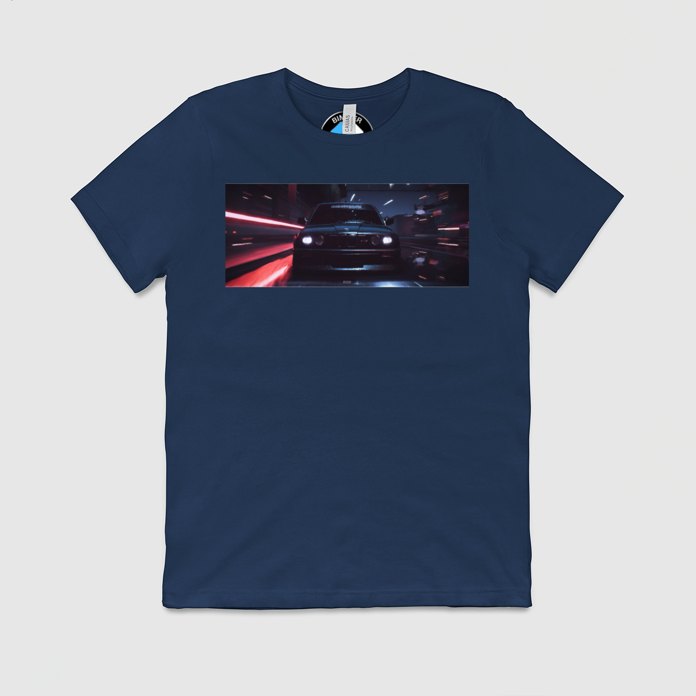 e30 Wet City Blur Mens Crew Tee