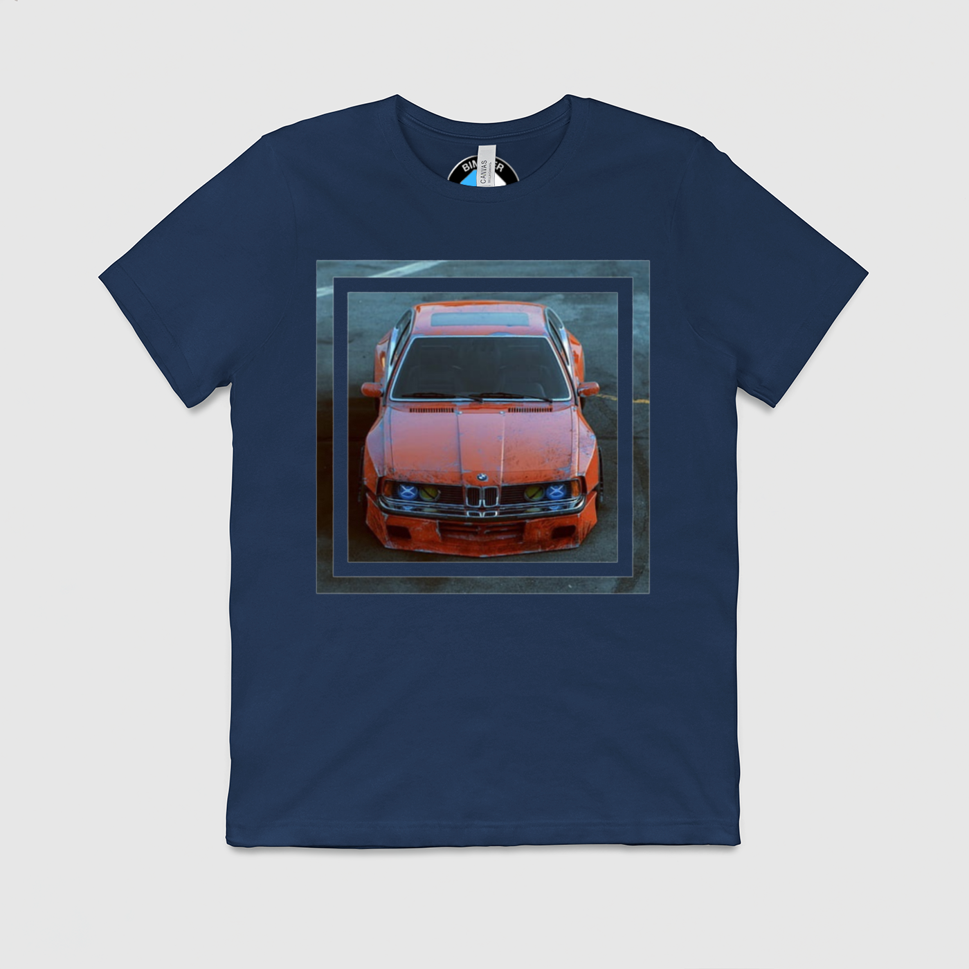 e30 Mean Orange Mens Crew Tee