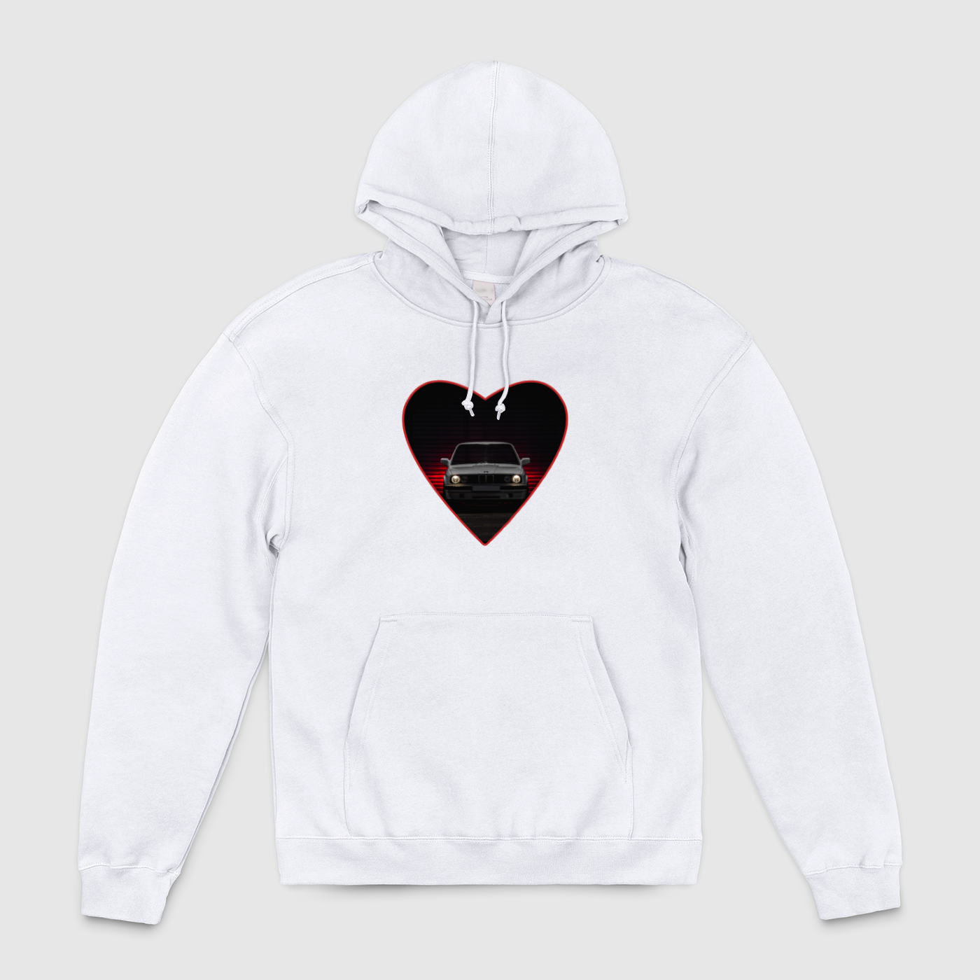 e30 Love Heart Unisex Pullover Hoodie