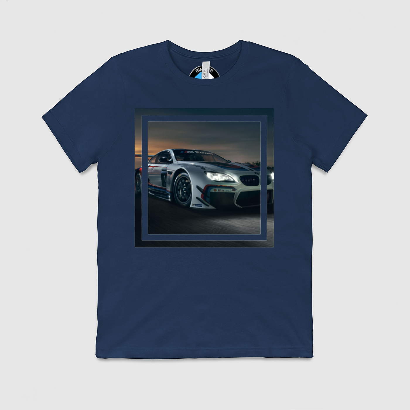 M6 Race Car Mens Crew Tee