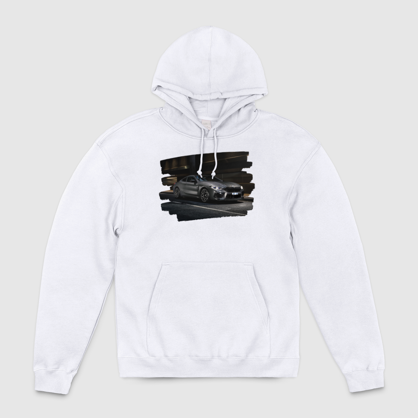 M8 Gray Unisex Pullover Hoodie