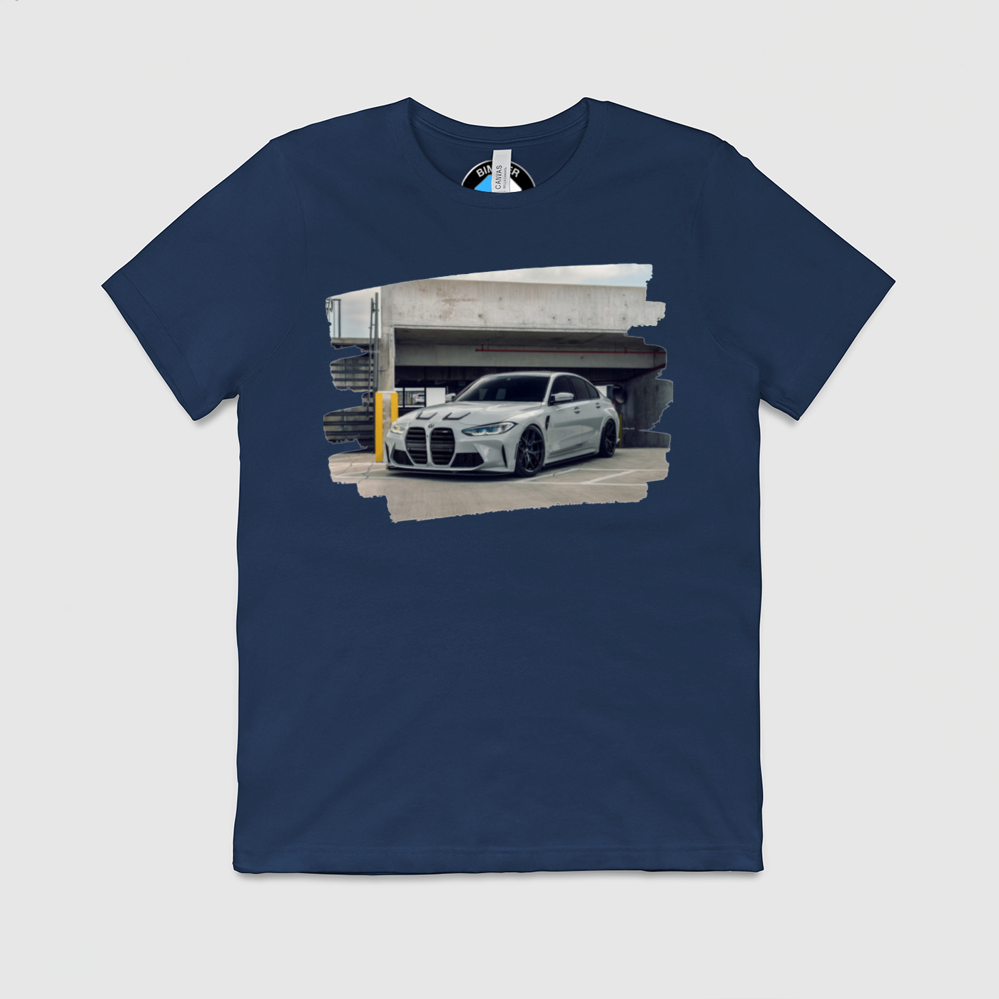 g80 M3 Parking Garage Mens Crew Tee