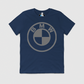 BMW Big Plain Logo Mens Crew Tee