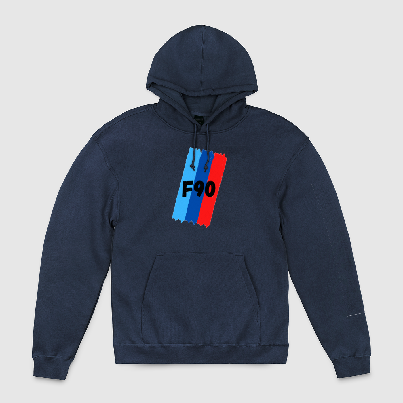 F90 M Stripe Unisex Pullover Hoodie