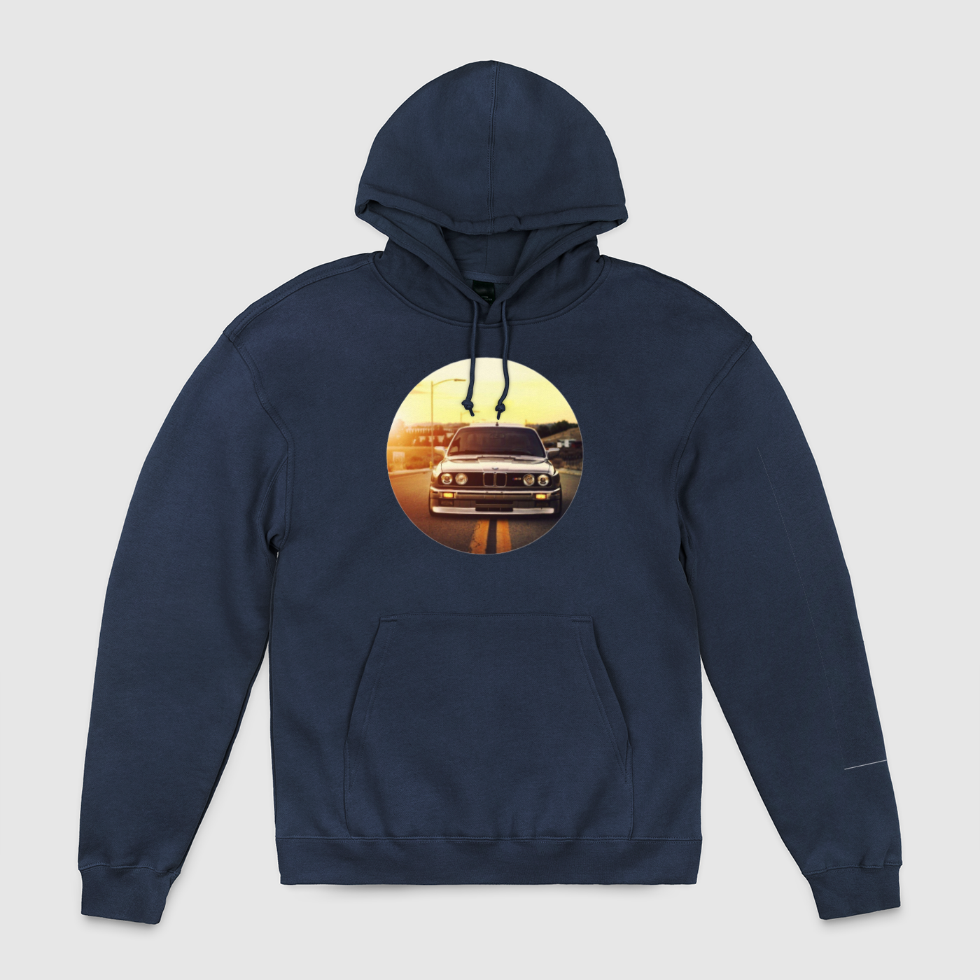 e30 Sunset Circle Unisex Pullover Hoodie