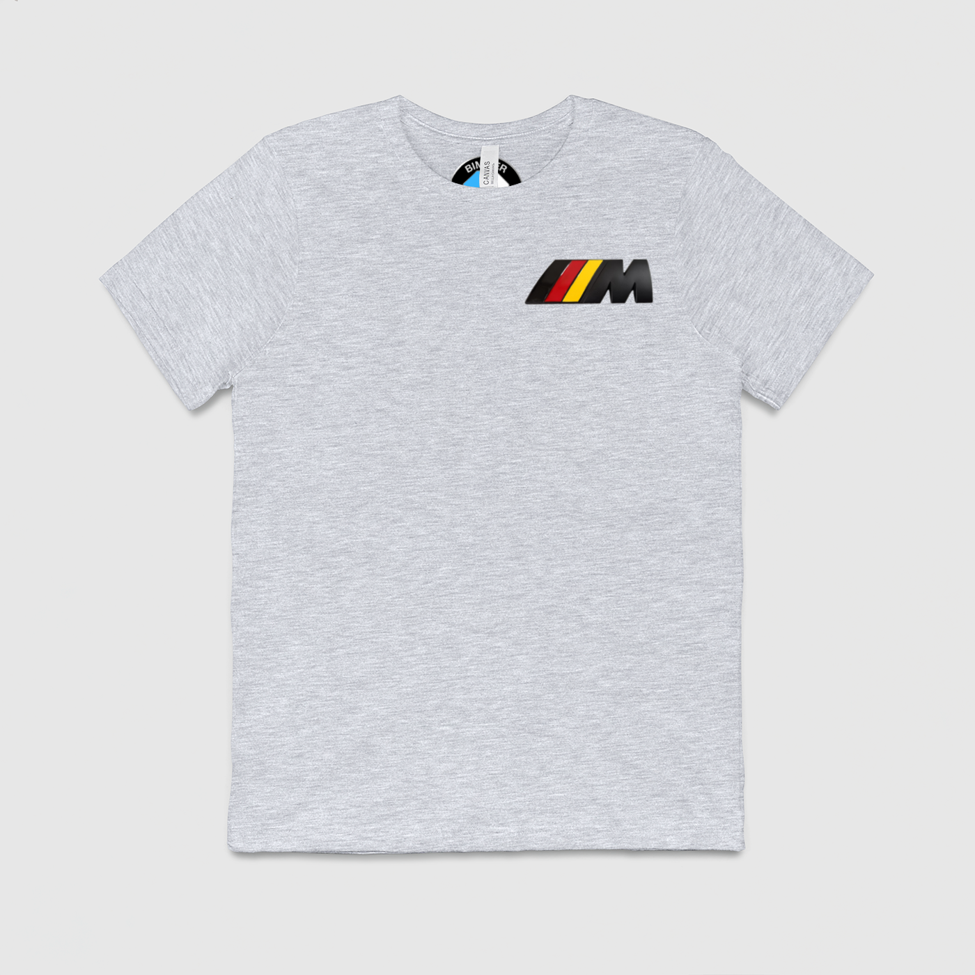 Patch German M Emblem Mens Crew Tee