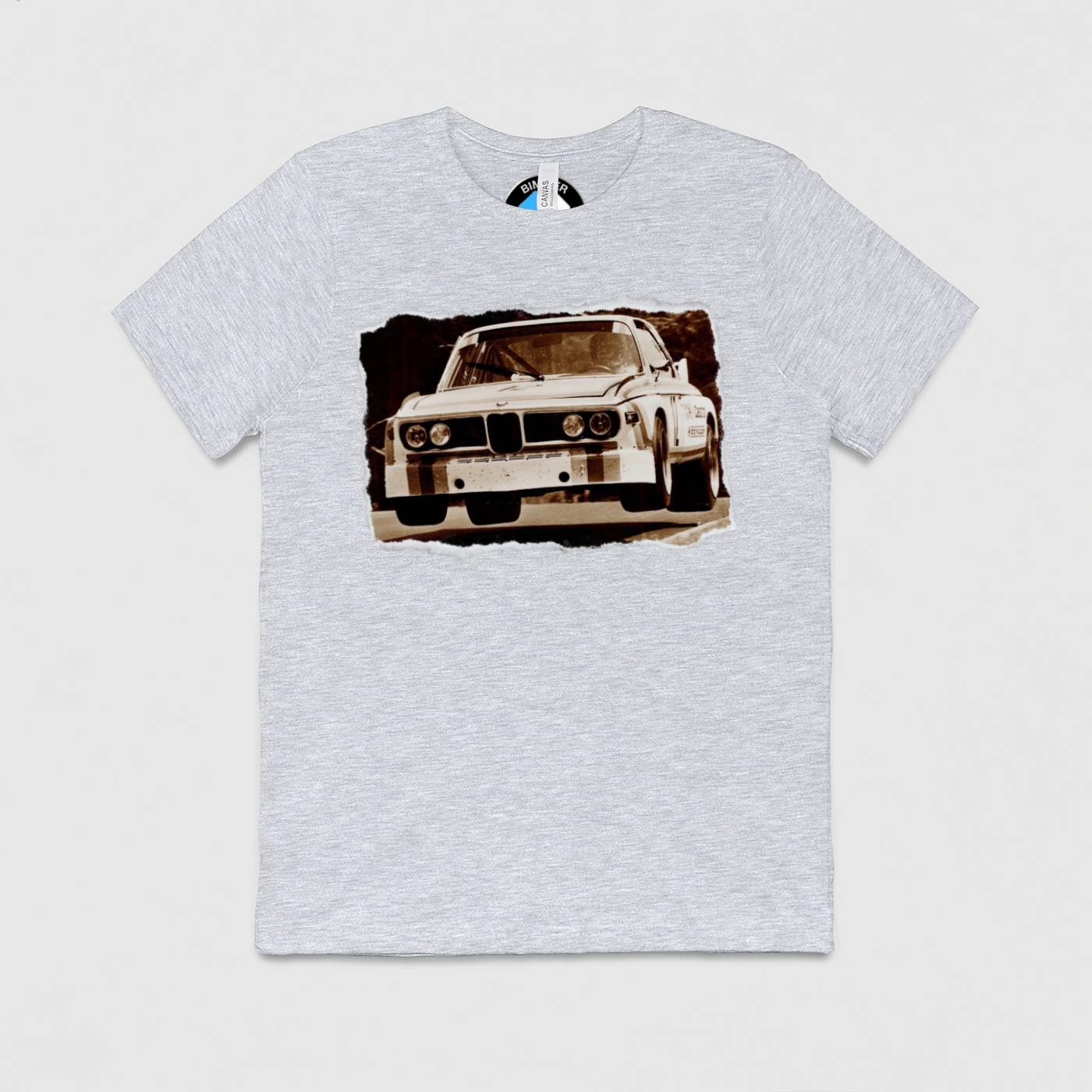 BMW e9 Vintage Racing Mens Crew Tee