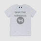 Save The Manuals Mens Crew Tee