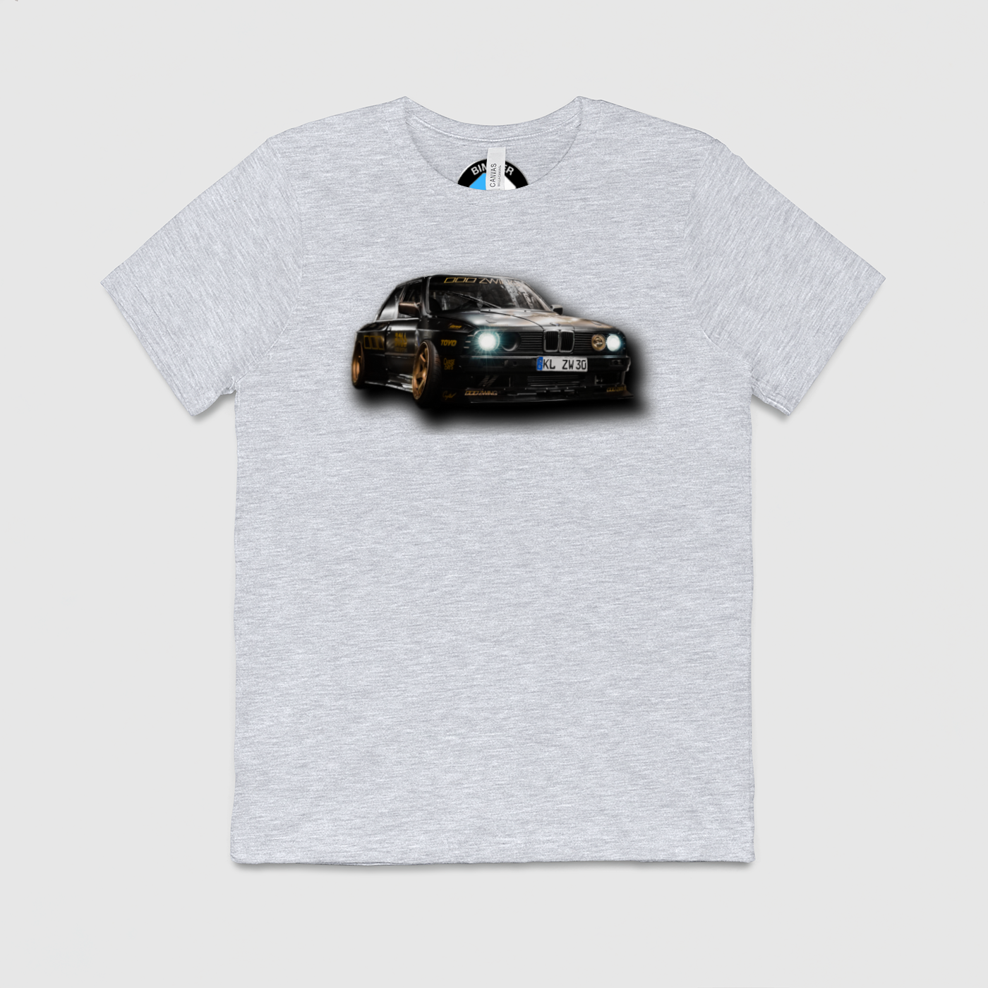 e30 Black Gold Livery Mens Crew Tee