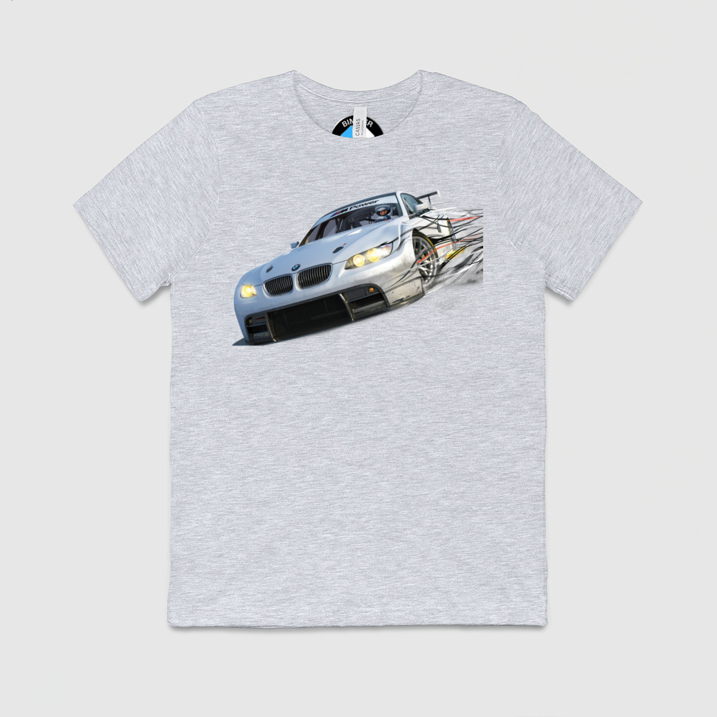 e92 GT M Power Slide Mens Crew Tee