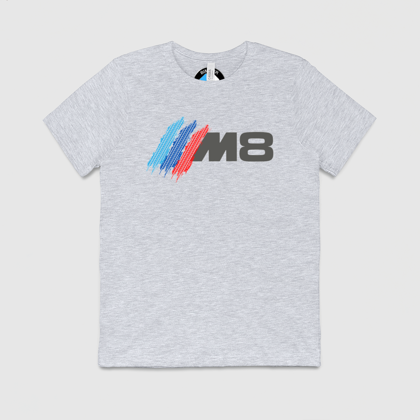 M8 Tire Stripes Mens Crew Tee