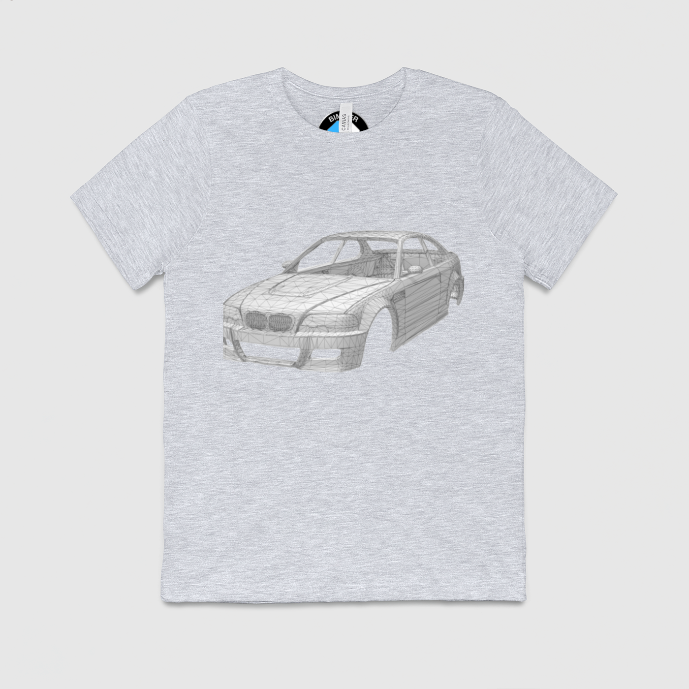 e46 Blueprint Chassis Mens Crew Tee