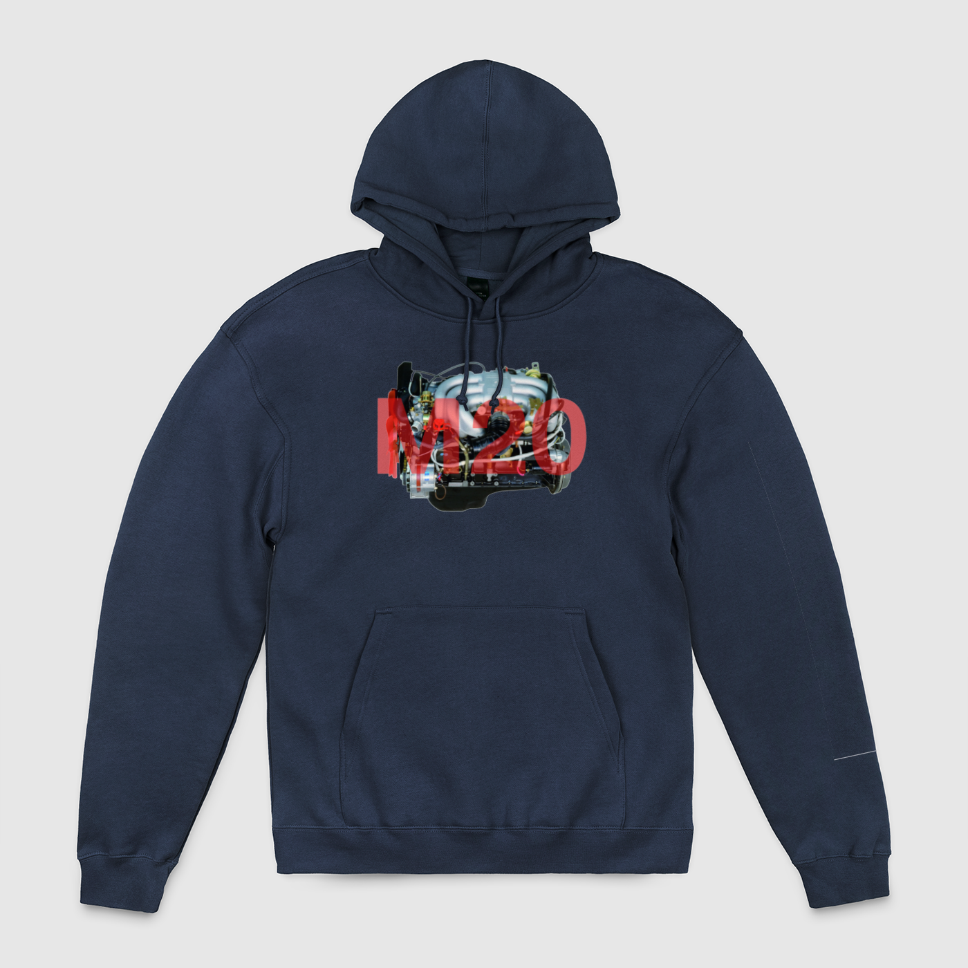 M20 with Text Unisex Pullover Hoodie