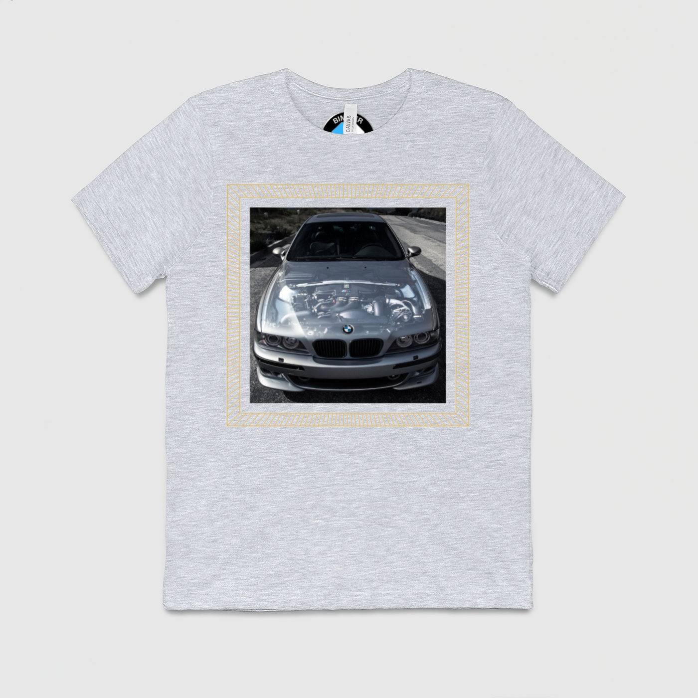 e39 M5 Supercharged Mens Crew Tee