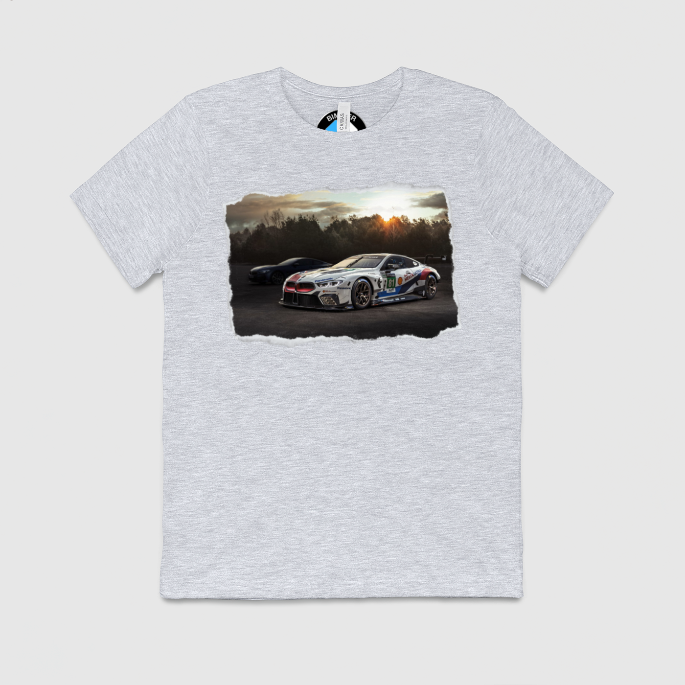 M8 Race Car Mens Crew Tee