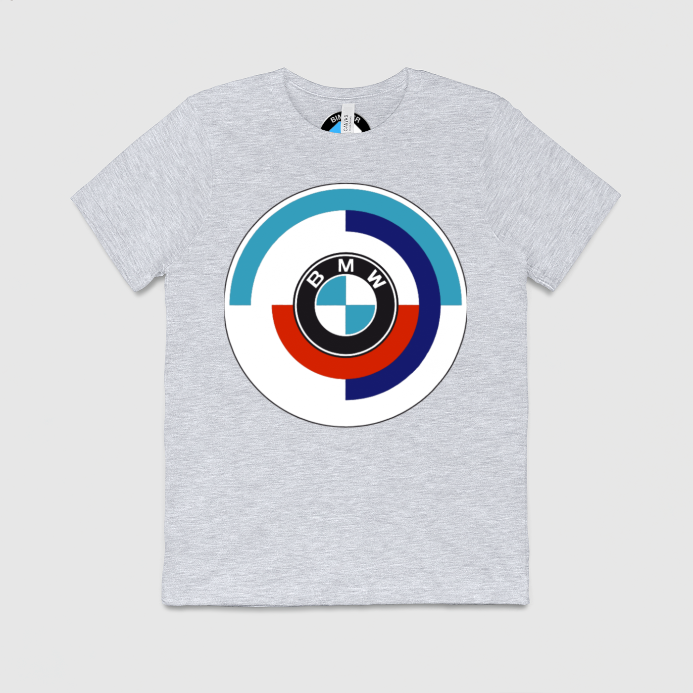 BMW Big Vintage Logo Mens Crew Tee