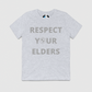 Respect Your Elders Plain Mens Crew Tee