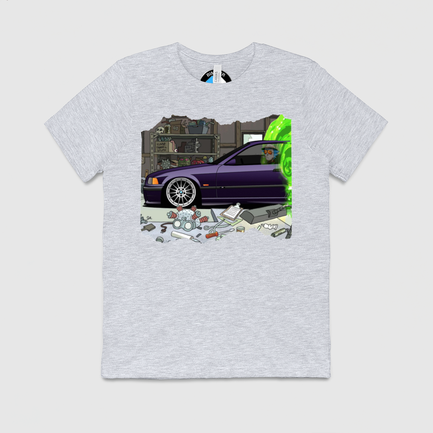 e36 Rick Faded Mens Crew Tee