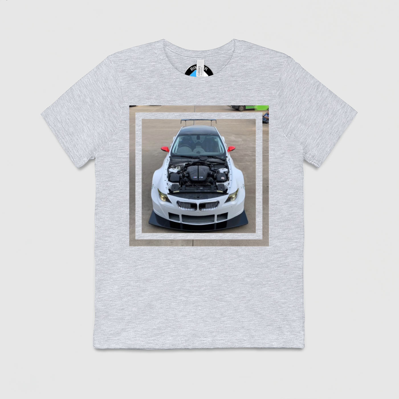 e63 M6 V10 Race Car Mens Crew Tee