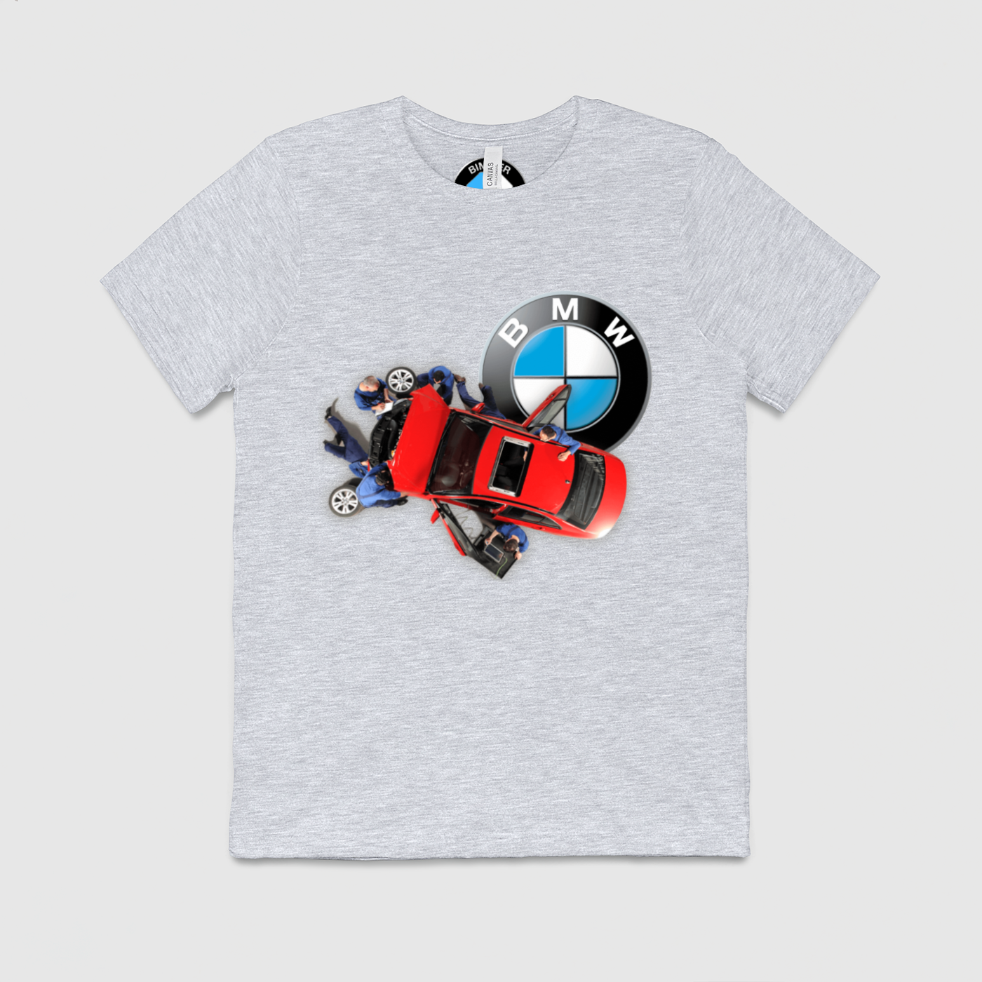 BMW Mechanics Working Mens Crew Tee