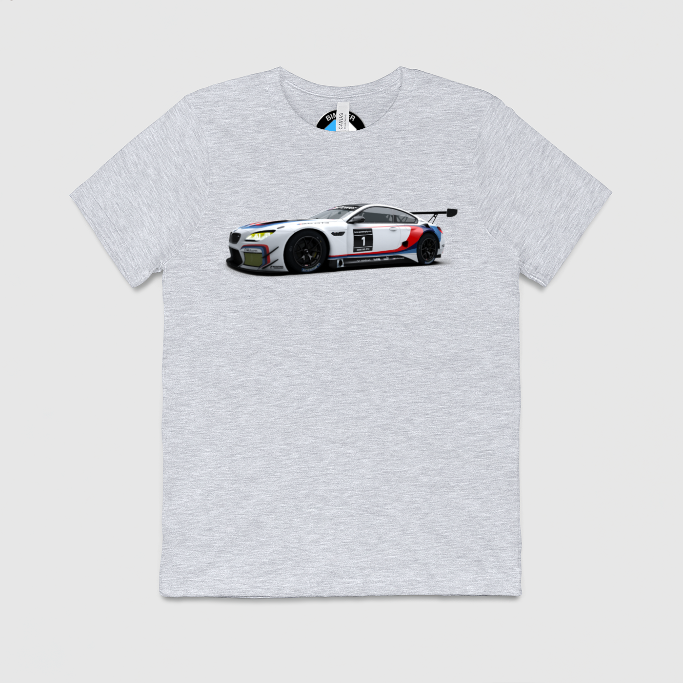 f13 GT3 Side View Mens Crew Tee