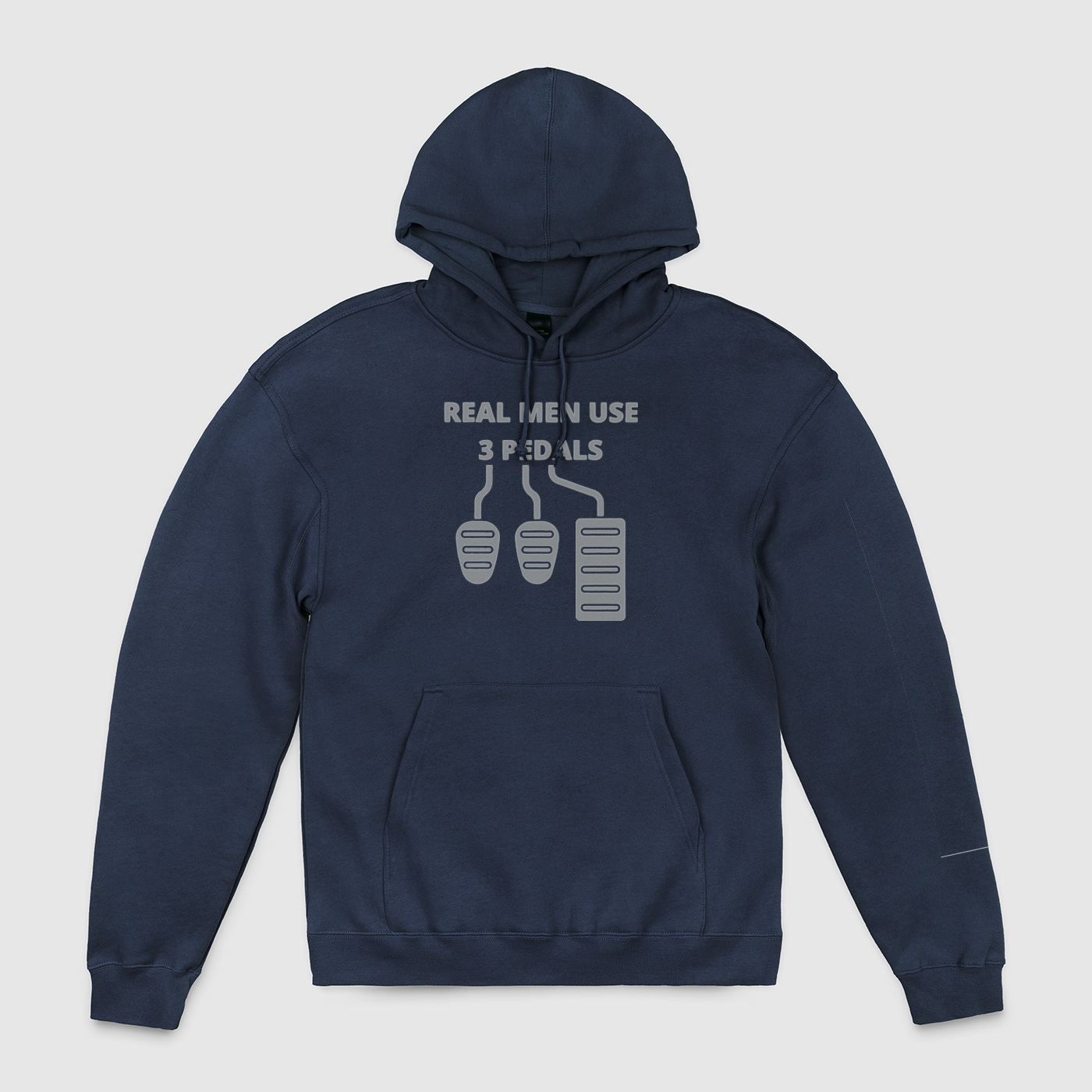 Real Men 3 Pedals Unisex Pullover Hoodie