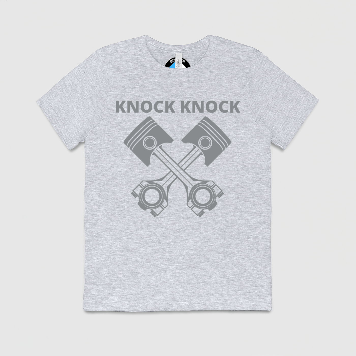 Knock Knock Mens Crew Tee