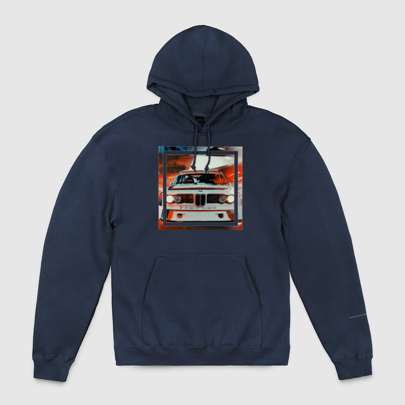 E9 Race Car Blur Unisex Pullover Hoodie