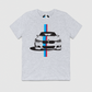 f3X f8X M Stripe Mens Crew Tee