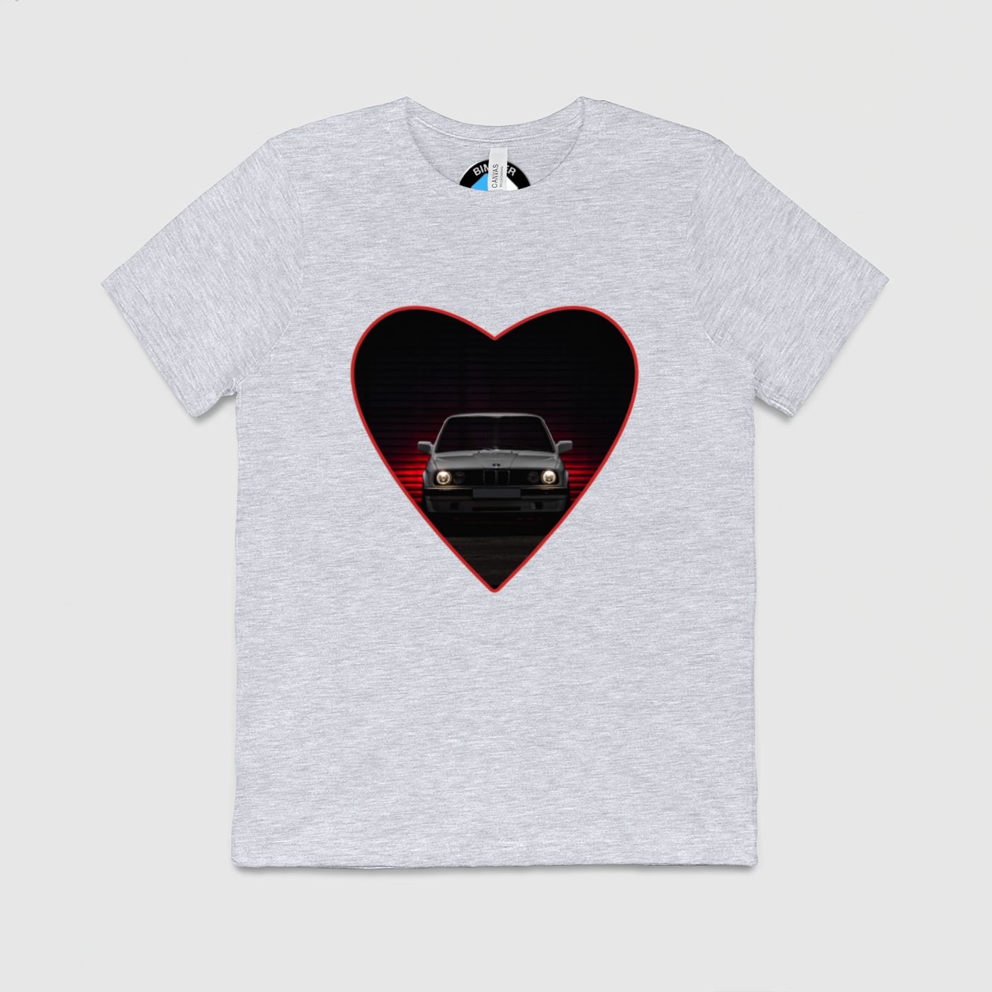 e30 Love Heart Mens Crew Tee