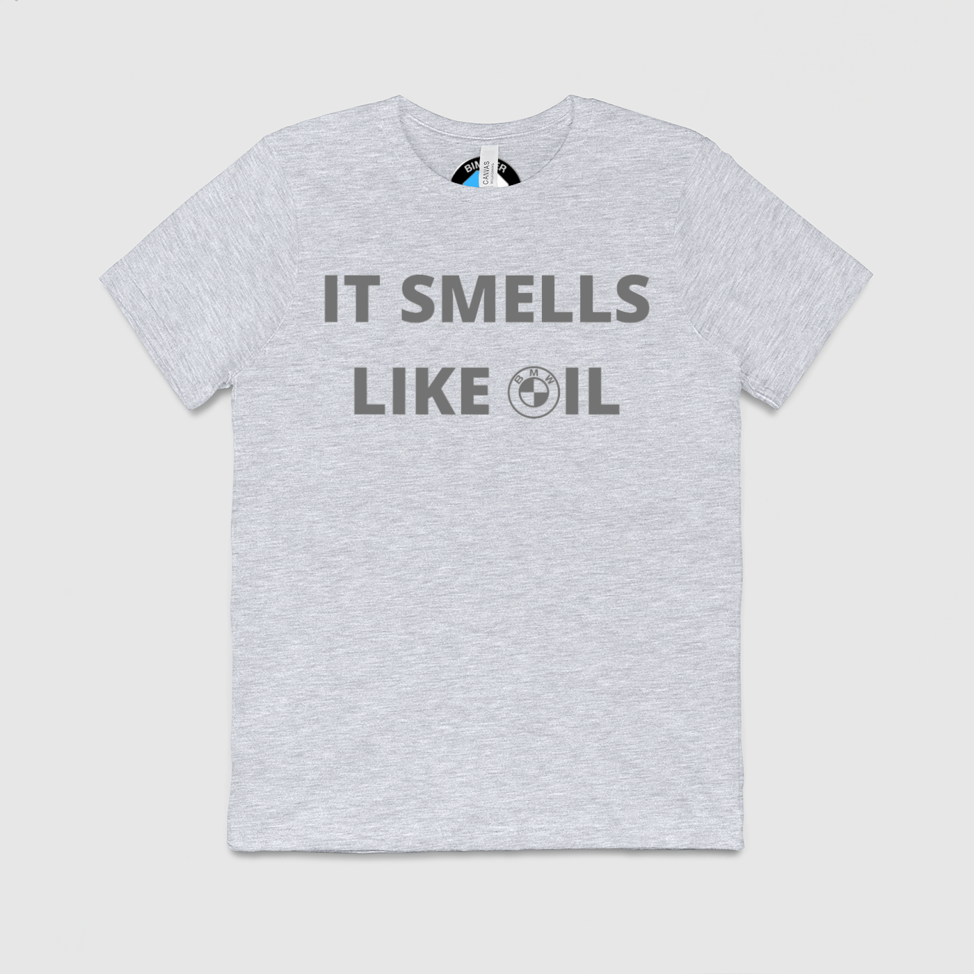 Smells Like Oil Mens Crew Tee