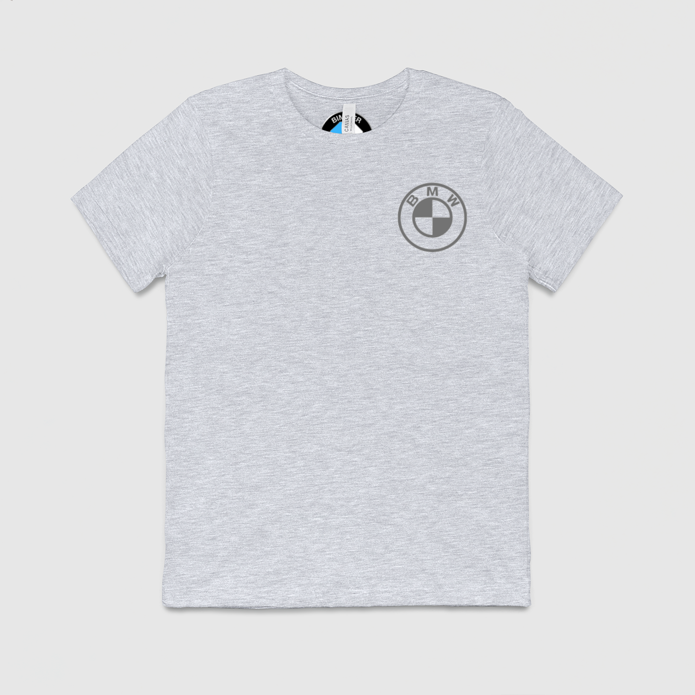 BMW Plain Logo Mens Crew Tee