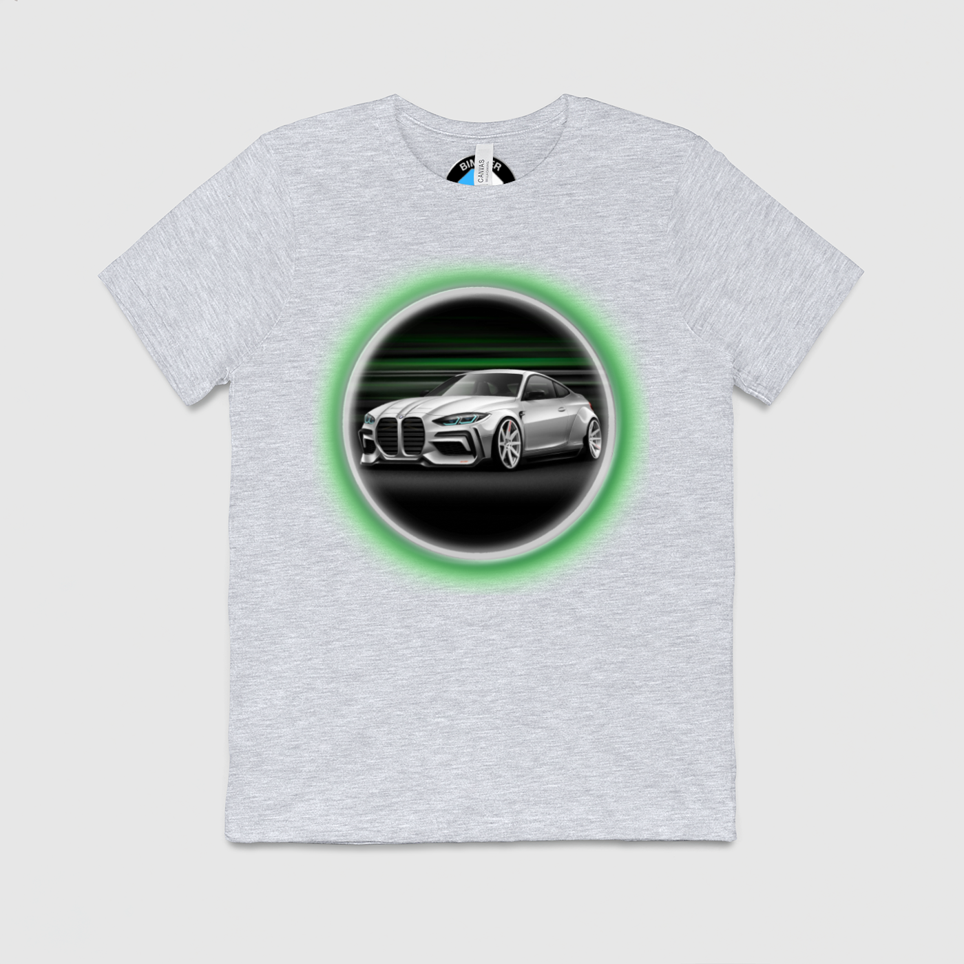 g82 Widebody Green Glow Mens Crew Tee