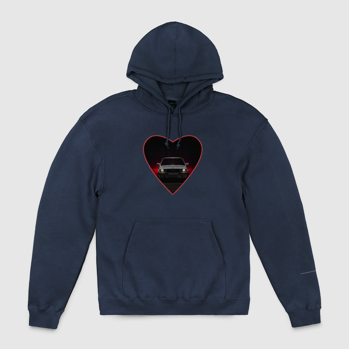 e30 Love Heart Unisex Pullover Hoodie