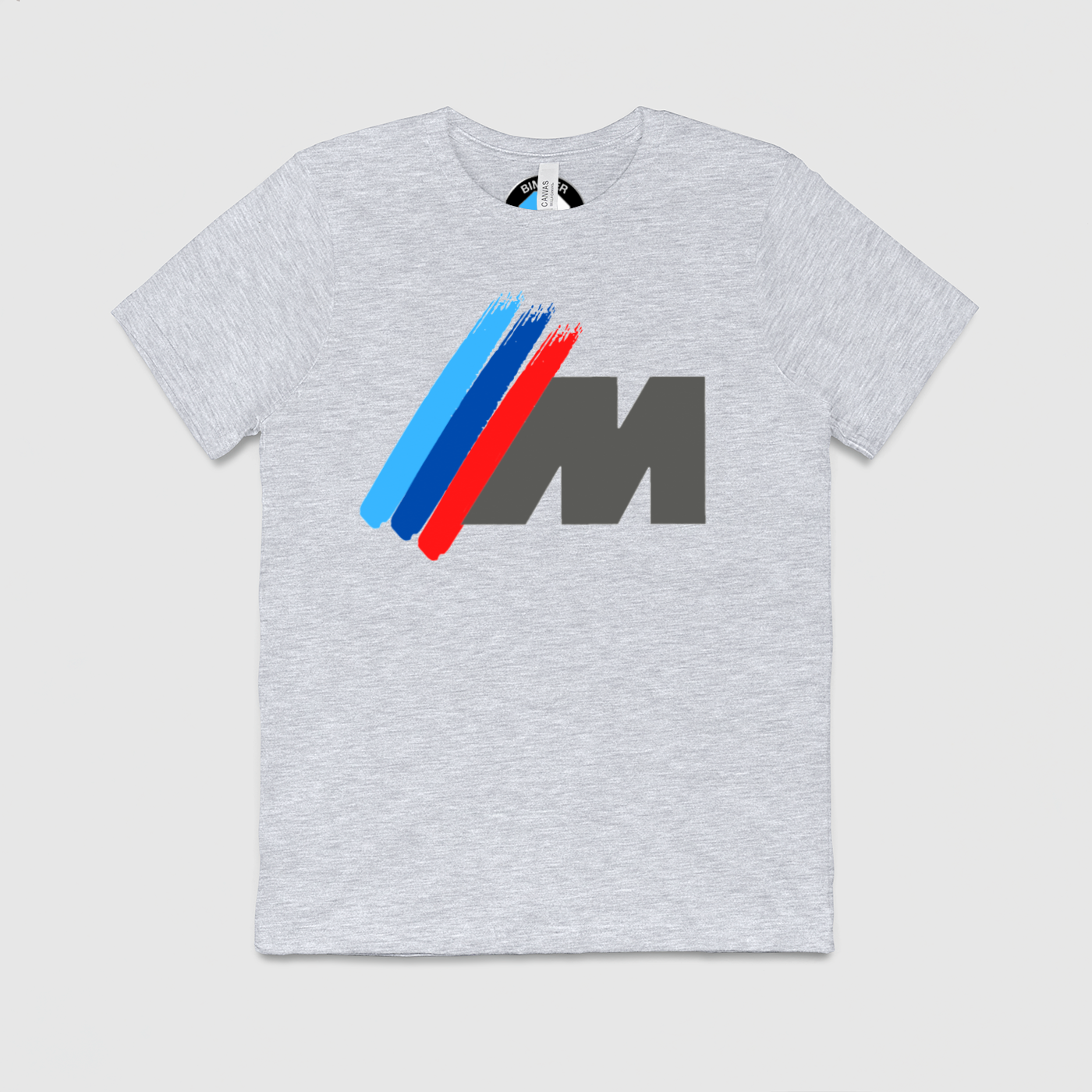 M Stripes v1 Mens Crew Tee