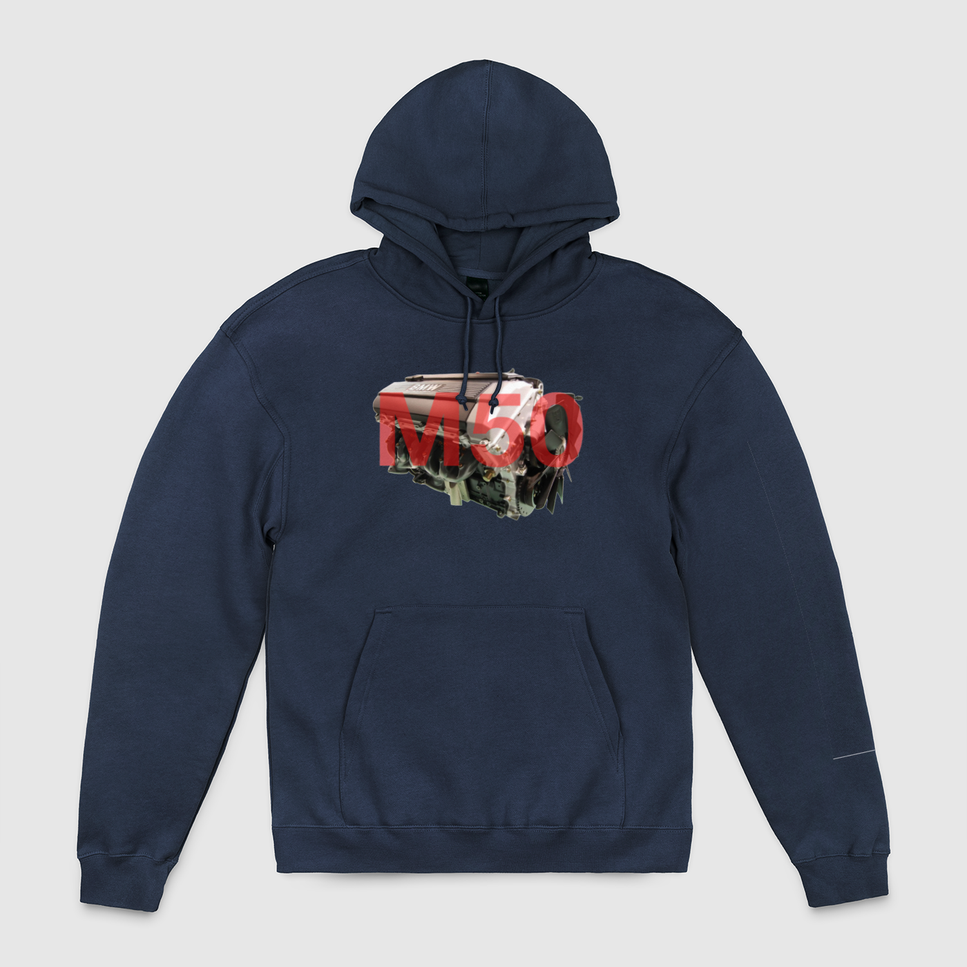 M50 Non Vanos w Text Unisex Pullover Hoodie