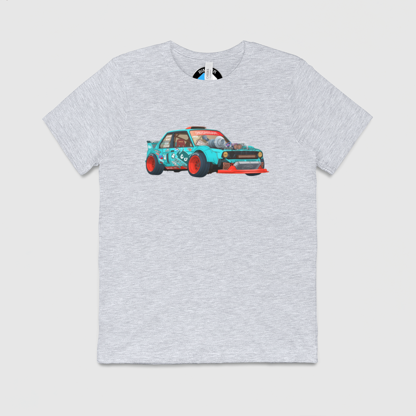 e30 Hoonigan Style Big Turbo Mens Crew Tee