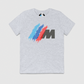 M Striped Tires Mens Crew Tee