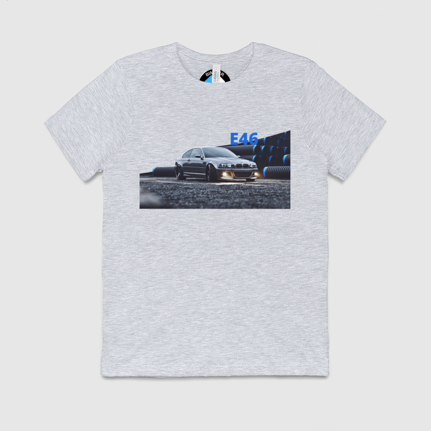 e46 Pipes Mens Crew Tee