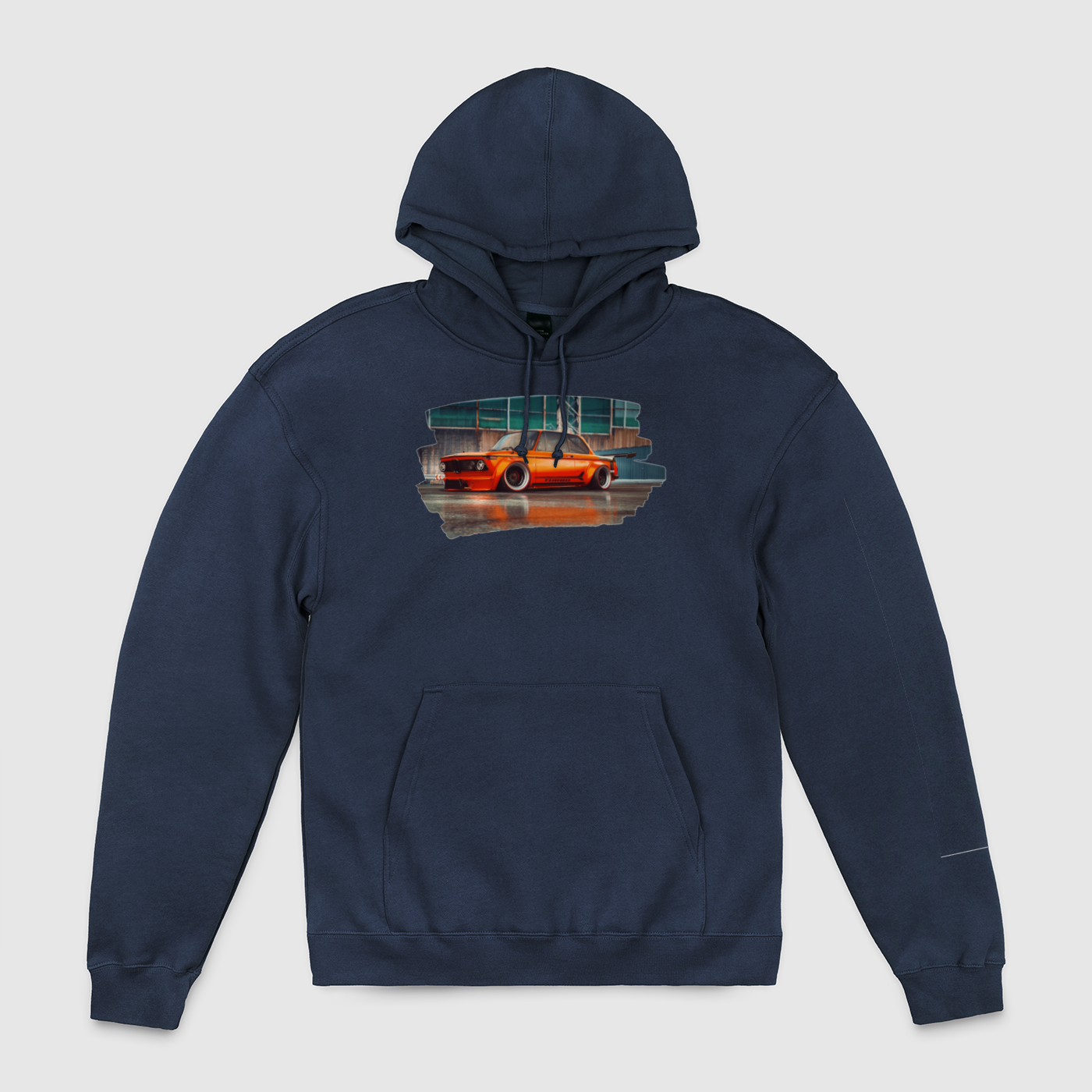 E9 Orange Unisex Pullover Hoodie