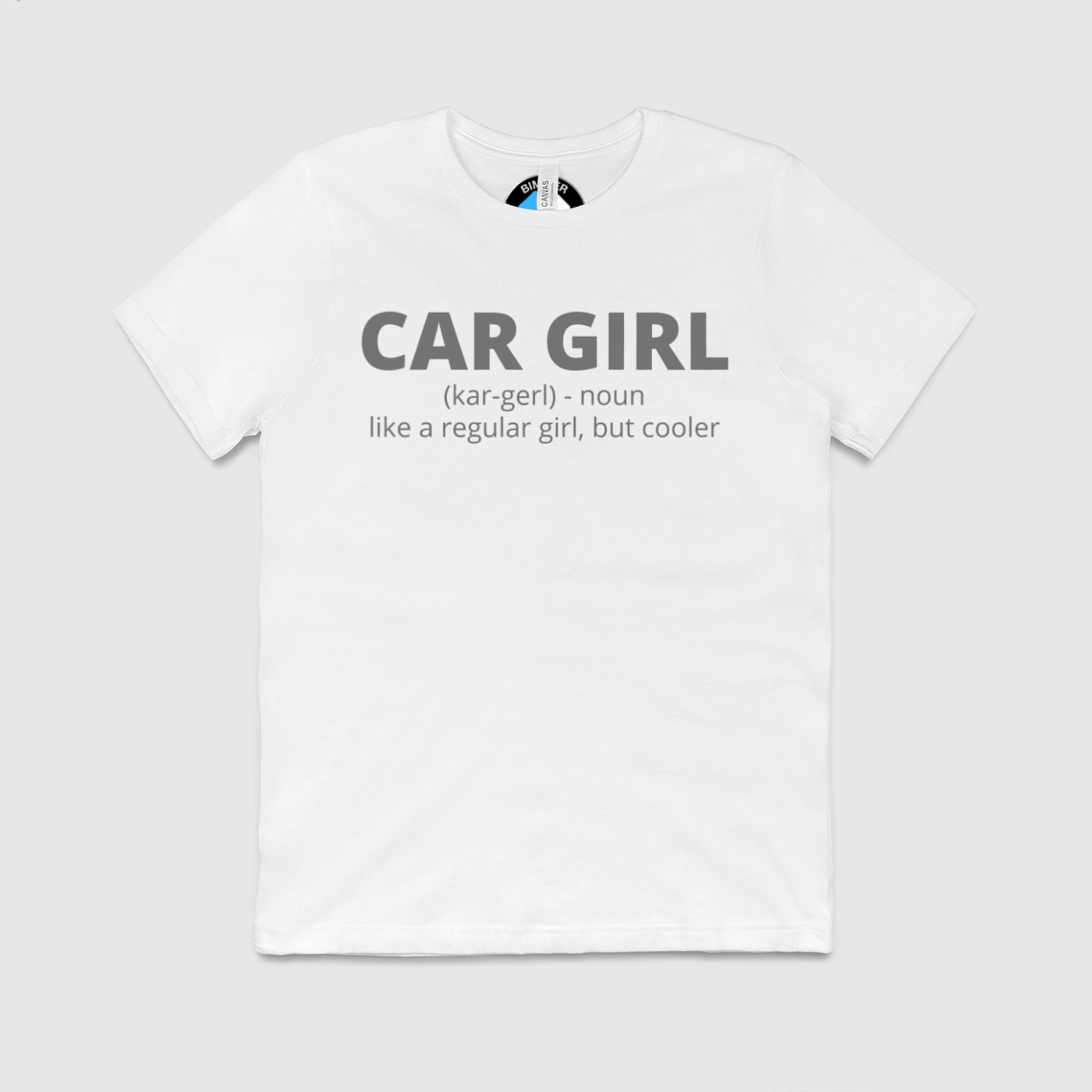 Car Girl Defenition Mens Crew Tee