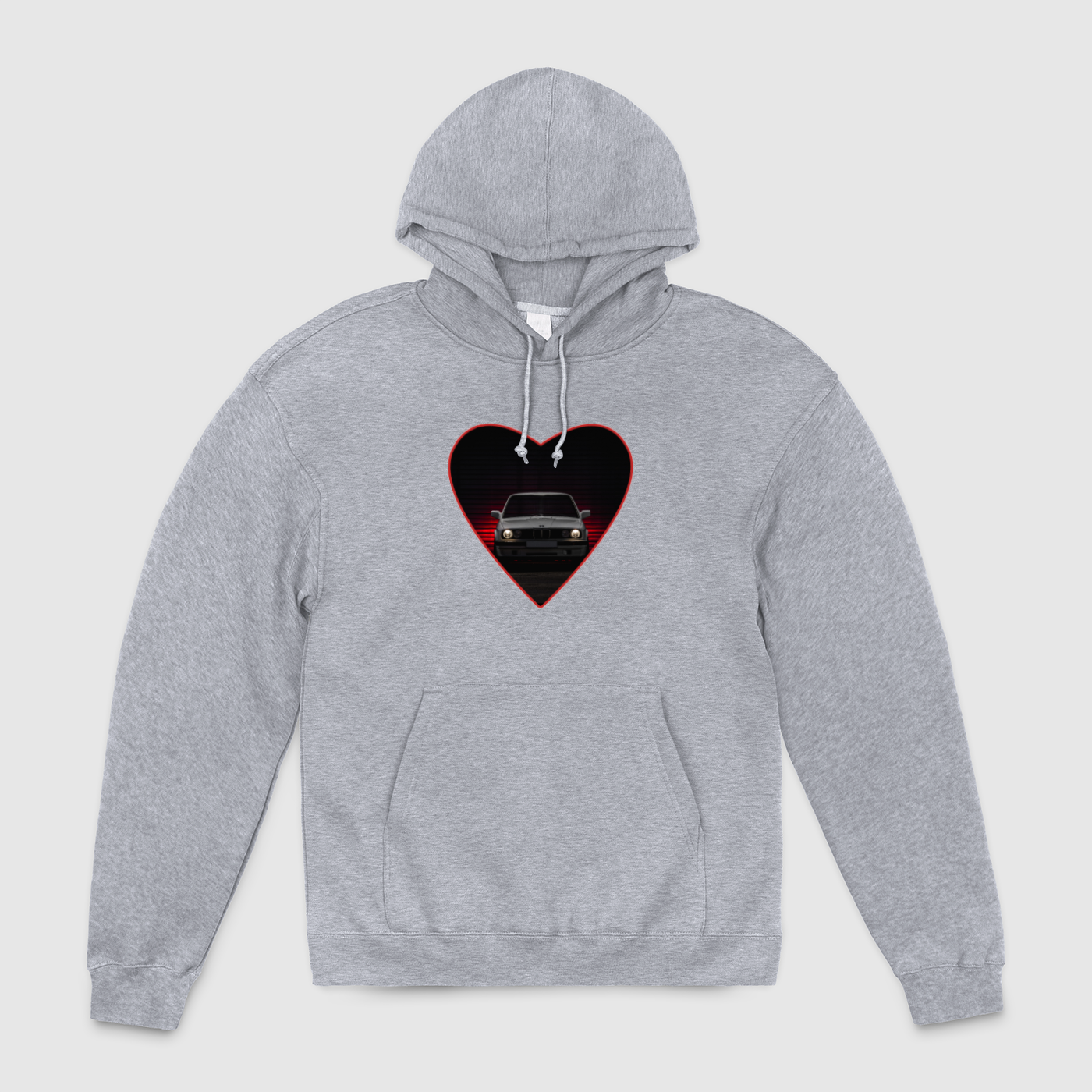 e30 Love Heart Unisex Pullover Hoodie