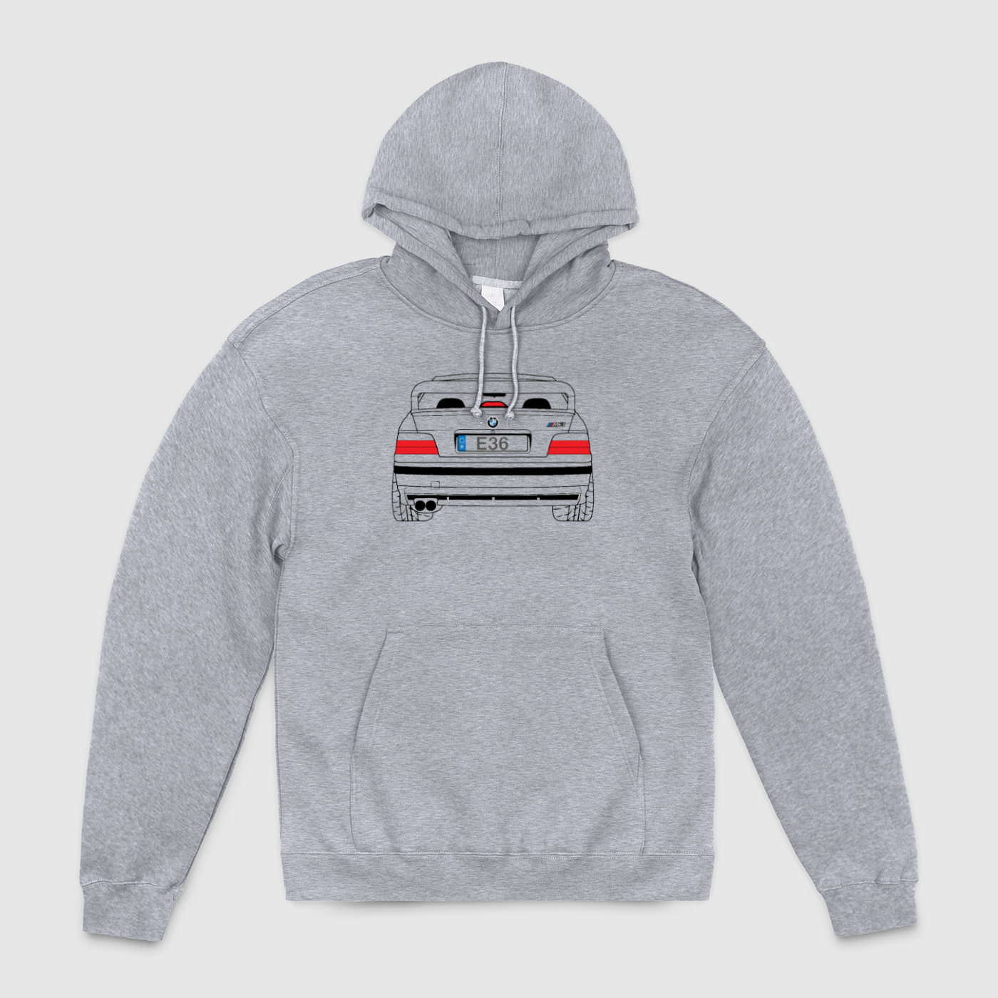 e36 Rear Outline Unisex Pullover Hoodie